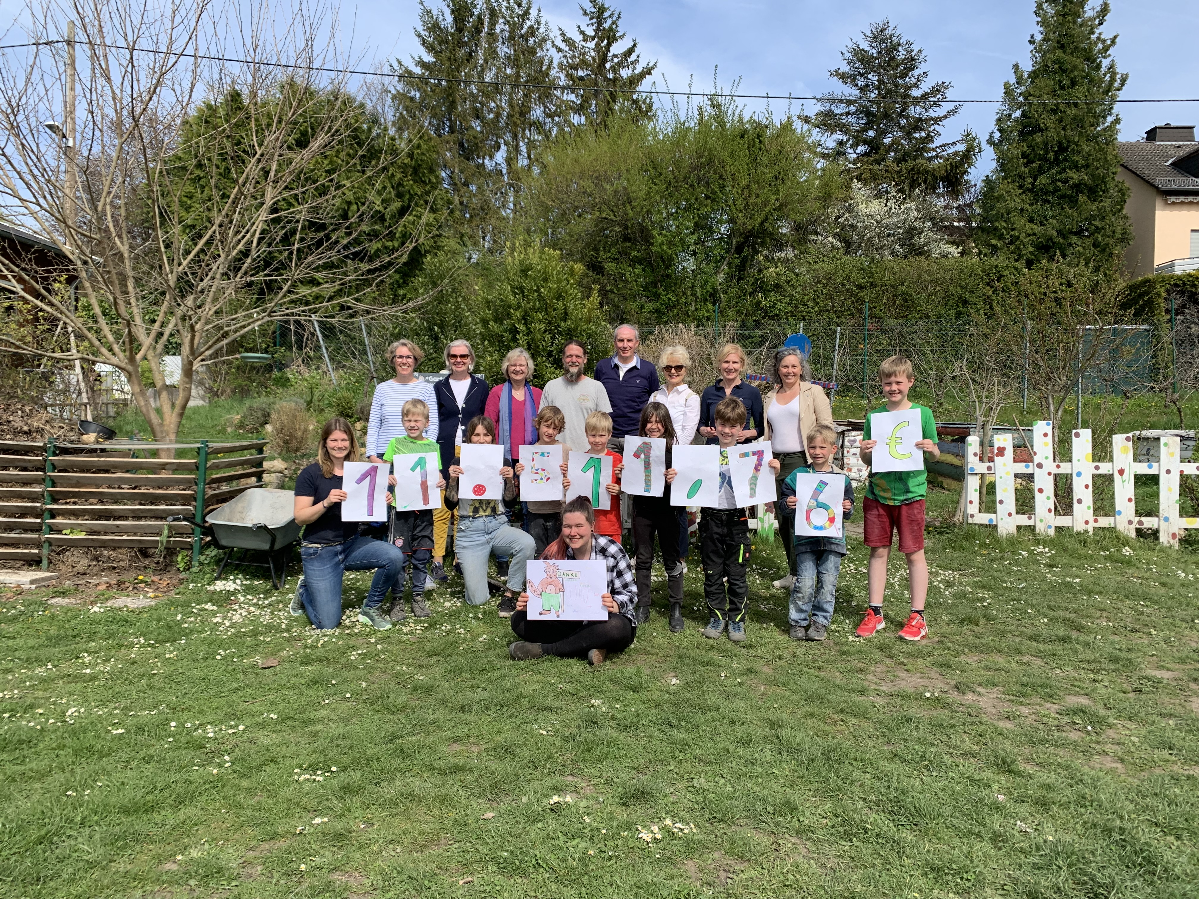 Spendenübergabe Biberbau 12.04.2022