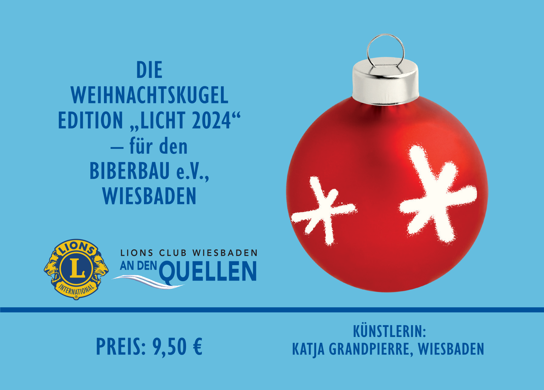 Weihnachtskugel 2024